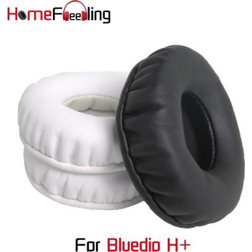 Homefeeling Ear Pads for Bluedio H+ / H Plus Headphones Super Soft Velour Sheepskin Leather Ear Cushions Replacement