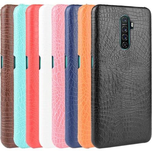 For OPPO Reno Ace PU Leather Back Cover Phone Bumper Fitted Case For Realme XT X2 Pro 5 3 Pro X Lite Q Back Case