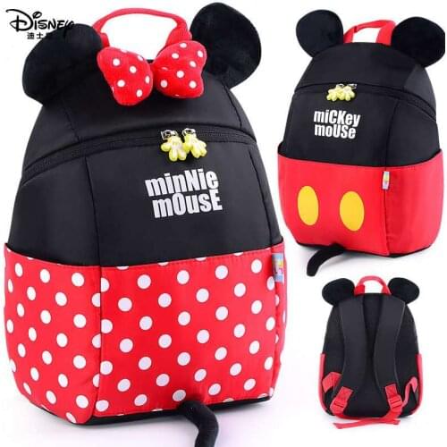 Disney Mickey school bags for boys girls children backpack kindergarten knapsack age 3-8years baby bags gift mochilar escolar