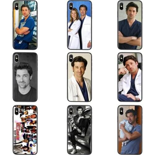 For Huawei Nova 8 se pro y5 y9 Mate 20 30 10 40 Lite Pro plus The Latest Derek Shepherd Greys Anatomy Poster Mobile Phone Bags