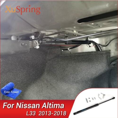 For Nissan Altima L33 2013-2018 Car Rear Door Trunk Box Support Hydraulic Rod Strut Spring Bars Shock Bracket Accessories