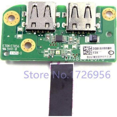 FOR Toshiba for Satellite L650 L650D L655 L655D L750 L755 L750D Series Dual Usb Port Board DA0BL6TB6E0 DA0BL6TB6F0