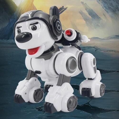 Infrared Remote Control Animal Dog Toy Intelligent Early Education Programmable Robot Mechanical Pet Dog Childrens Toy Gift