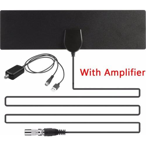 Kebidumei 50 Miles Digital TV Antenna 20DB HDTV 1080P Antenna No Amplifier Signal Booster 3M for DVB-T2 Indoor satellite Aerial