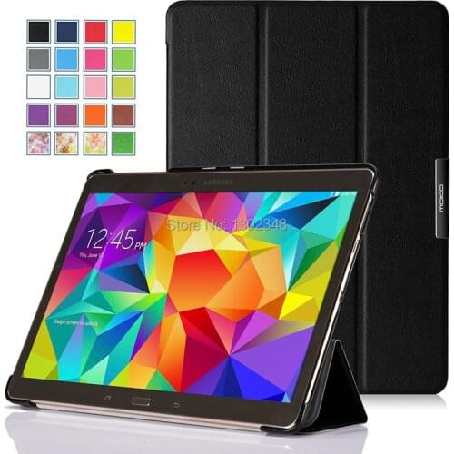 Lightweight Wake/Sleep Stand Case MagSmart PU Leather Funda Capa Cover For Samsung Galaxy Tab S 10.5 T800 T801 T805 10.5" Coque