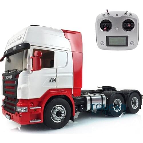 LESU 6*6 Metal Chassis 1/14 Painted Hercul Sca Cabin RC Tractor Truck Radio THZH0579-SMT2