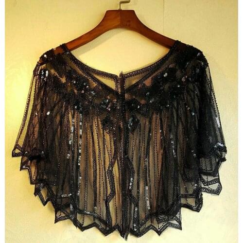 Summer Handmade Crochet Lace Mesh Shrug Bolero