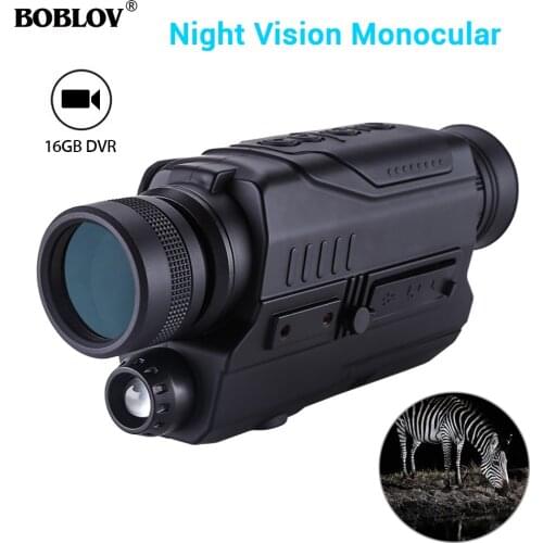 Night version Digital low lighting Monocular Night Vision DVR Recorder Devices 5x32 zoom Infrared Night Vision Video Optics