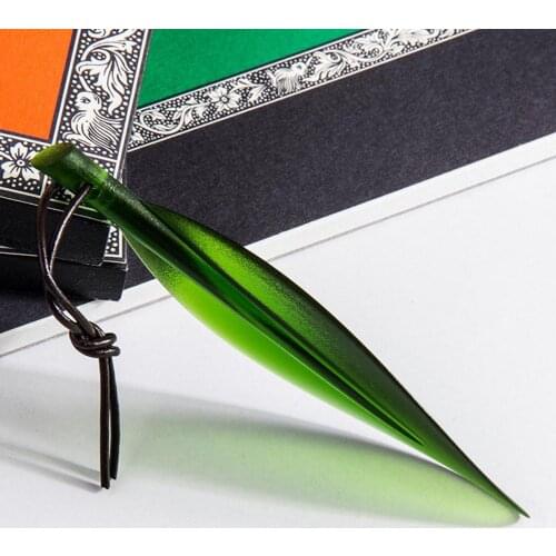 New Lancet Watercolor Paper Letter Opener Mail Envelope Equipment Opener Letter Guard Safety Paper Office Plastic U5W1