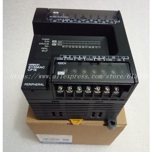 CP1E-E20SDR-A New Original Omron PLC CPU AC100-240V input 12 point relay output 8 point without rs232
