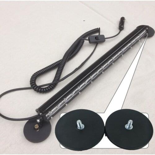 Rubber Magnetic Led Work Lights Tractors Trucks 12v 24v 54w Combo led Headlight Atv Led Bar Spotlight Driving Fog Lights Offroad