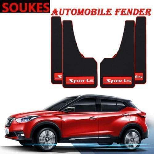 Car Styling Sport Mud Flap Mudguards Fender Cover For Hyundai Solaris Tucson 2016 I30 IX35 I20 Accent Santa Fe Citroen C4 C5 C3