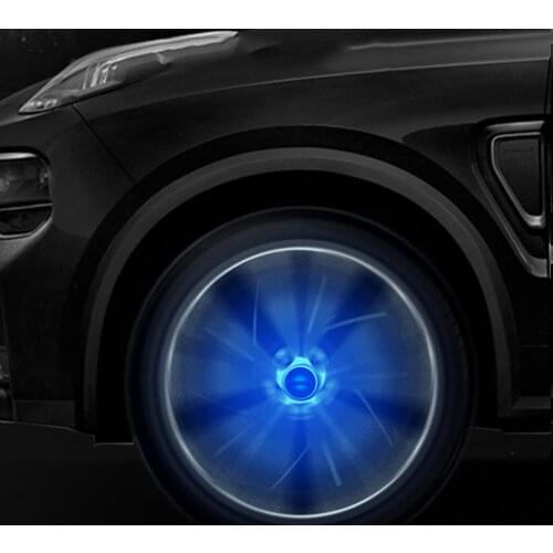 Led Floating Wheel Cap Hub Light forVW Scirocco GOLF 7 Golf 6 PoloGTI Tiguan Audi A4L A6L Q5 A3 Q3 Q7 TT A5 forToyota RAV4 Benz