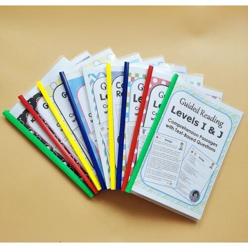 Reading Comprehension Passages Level C-P Practice Paper Preschool Learning English Homework Workbook for Kids Worksheets Toys