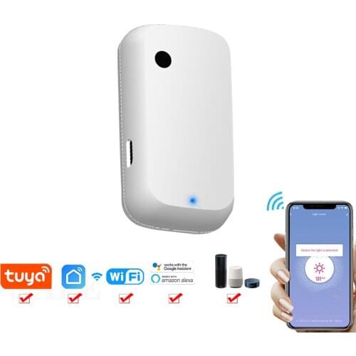 WIFI Wireless Light Aensor Automatic Intelligent Operation Brightness DetectionAl Linkage Execution Tuya APP Control Smart Home
