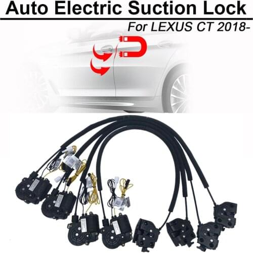 Smart Auto Car Electric Suction Door Lock for Lexus CT Series 2018- Soft Close Super Silence Self-priming Door