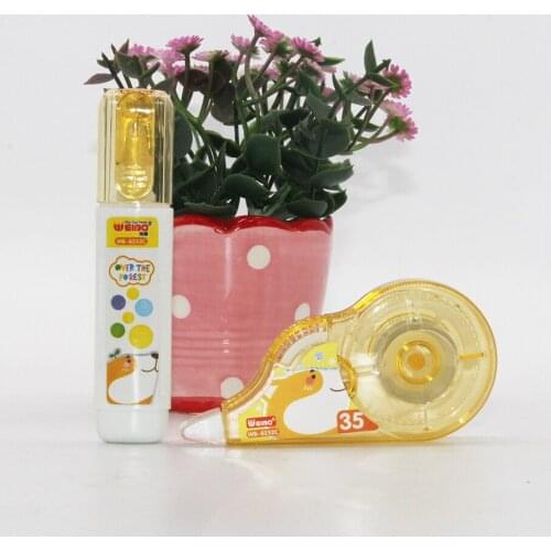 WEIBO 8252C CORRECTION TAPE ,WHITE OUT, CORRECTION TAPE AND PEN SET