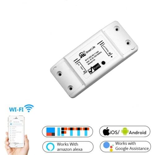 WiFi Smart Light Switch Universal Breaker Timer Smart Life APP Wireless Remote Control Work with Alexa Google Home