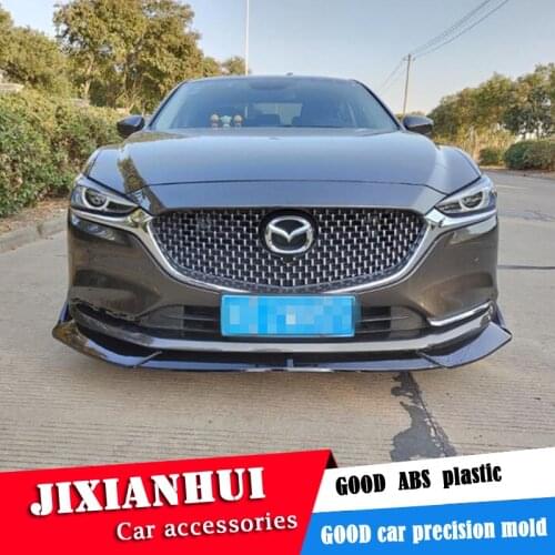 For Mazda 6 ATENZA Body kit Rear spoiler 2020-2021 ABS Rear Bumper Diffuser Bumpers Protector bumper rear lip rear spoiler