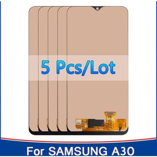 5 Pcs/lot Tested TFT incell LCD For Samsung Galaxy A30 A50 A305/DS A305F A505FD A305 LCD Touch Screen Display Digitizer Assembly