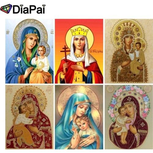 DIAPAI 5D DIY Diamond Painting 100% Full Square/Round Drill "Religious figure" 3D Embroidery Cross Stitch Home Decor