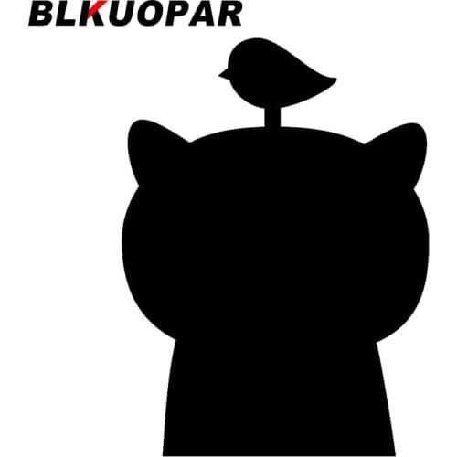 BLKUOPAR Cat Car Stickers Graffiti Creative Decals Waterproof Scratch-Proof Vehicle Windows Decor JDM Car Door Protector