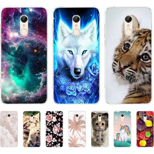 For Xiaomi Redmi 5 5Plus Case Silicone Back Cover For Xiomi Redmi 5 Plus Case Pattern For Xiaomi Redmi 5 Plus Redmi5 Phone Cases