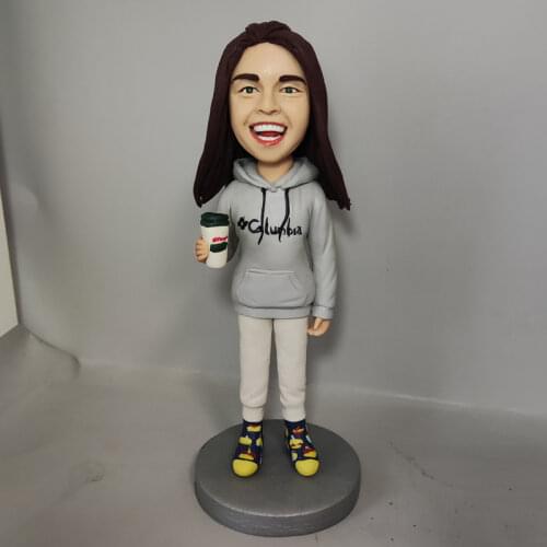 Customize Handmade 13cm Height Soccer Star Dolls Hazard De Bruyne Lukaku Figures Bobblehead Shaking Head Puppets for 2021 Euros