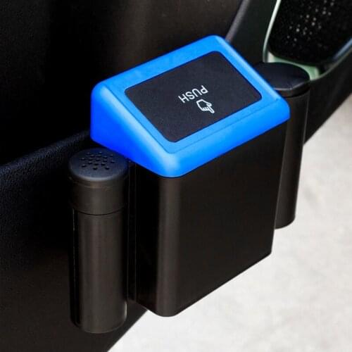 Car-carrying four-in-one multi-function trash can Aroma storage box creative large capacity Hanging Vehicle Garbage bin