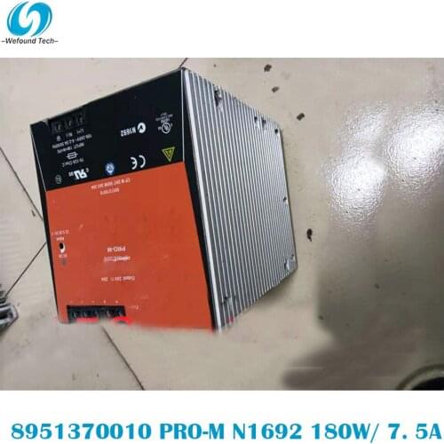 Original Weidmüller 8951370010 PRO-M N1692 180W/ 7. 5A Rail Switching Power Supply Single Phase 100% Tested BeforeShipment