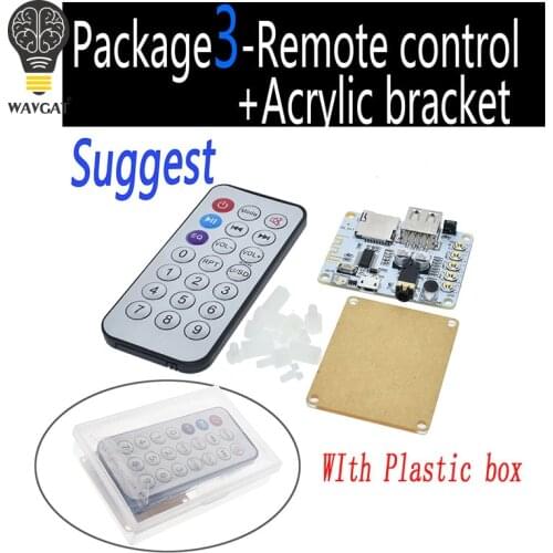 V5.0 V4.2 Bluetooth Audio Receiver board with USB TF card Slot decoding playback preamp output 5V Wireless Stereo Music Module