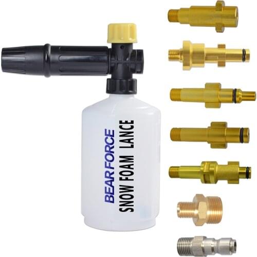 High-pressure Foam Spray Pot Wash Car Snow Foam Spray Nozzle Generator for Daewoo Hammer Karcher Huter Makita Cleaning Machine