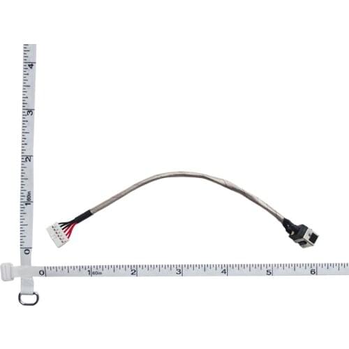 DC POWER JACK PLUG IN CABLE CONNETOR FOR MSI GP72 2QE GE62 GE72 GS70 GP62 MS1791 MS-16j3 16J9 17.3"