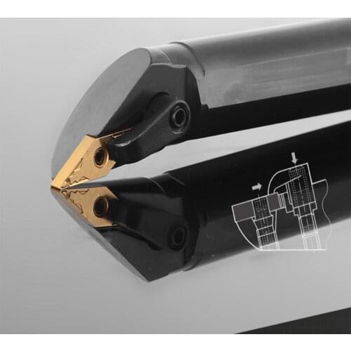 VOKET Lathe reverse boring right-angle stepped inner hook cutter inner hole cutter bar S25S S32T -MDZNR15 -MDZNL15