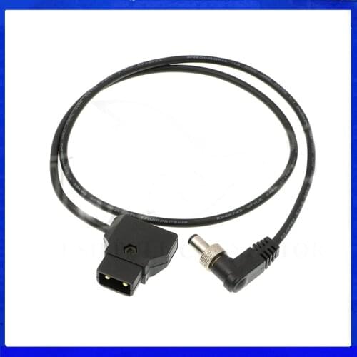 Male D-Tap to DC 2.1 with Lock 12V Power Cable for ATOMOS Monitor/Video Devices Pix-E Pix-E5