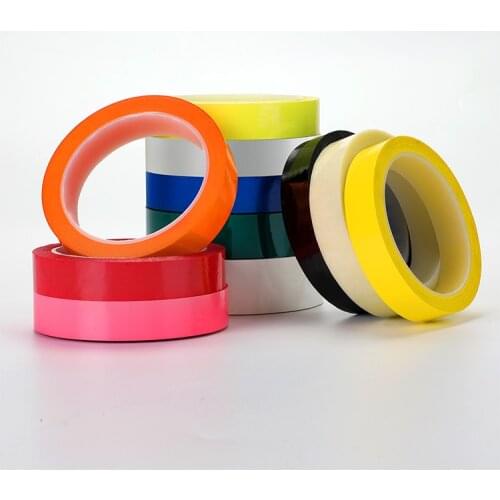 Mara Silicone Tape Heat Resistant Mylar Tape Polyester Film Tape for Transformers Motor Capacitor Coil Wrap 50 Meter Mylar Tape