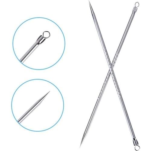 Steel Acne Needle Face Care Blackhead Comedone Remover Face Skin Tools Device Squeeze Tool Care Make-Up Acne A3U6