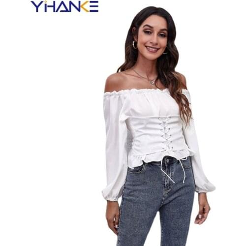 Женские однотонные футболки YIHANKE China At AliExpress