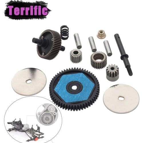 32P Transmission Internal Gear Set Gearbox Gears for 1/10 RC Crawler Car Wraith 90074 Axial SCX10 II 90047 90104 Upgrade Parts