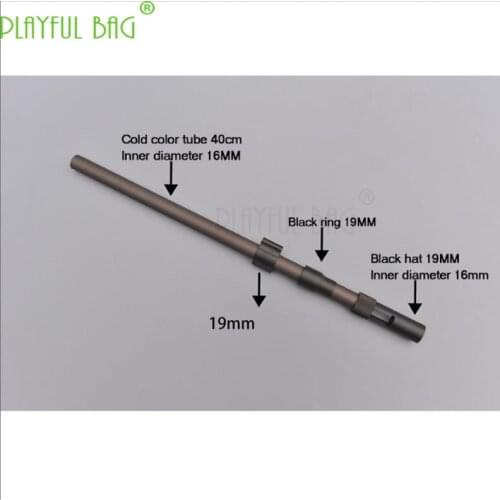 Outdoor activities CS Mk12 mOD1 water bullet gun accessories Concave and convex upgrade material tube M110 decorative tube M09