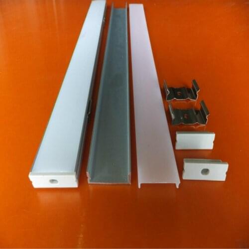 Free Shipping LED aluminum profile with clear/opal/milky cover /aluminum profile accessory/aluminum profile end-cap