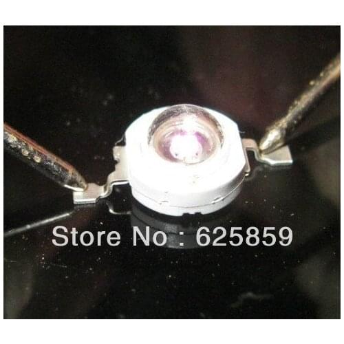 Free shipping 3W Ultra Violet UV Power LED 365nm Emitter