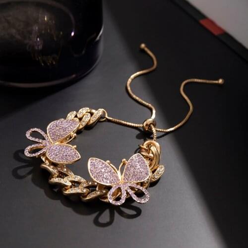 KunJoe Fashion Crystal Butterfly Anklet For Women Foot Jewelry Summer Beach Bracelet On Leg Ankle Bohemian Jewelry Accessories