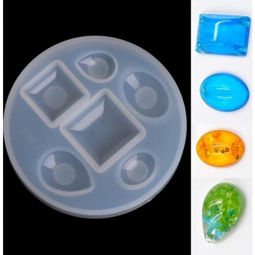 DIY Silicone Pendant Mold Drops Pendant Resin Casting Mould Craft Making Jewelry