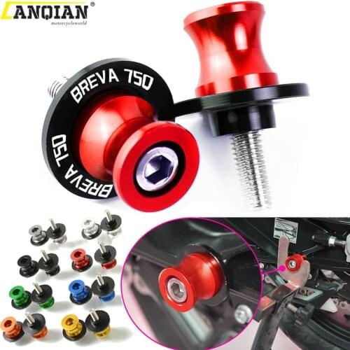 For MOTO GUZZI BREVA750 BREVA 750 2004 2005 2006 2007 2008 2009 8MM 10MM Motorcycle Part CNC Swingarm Spools Slider Stand Screws
