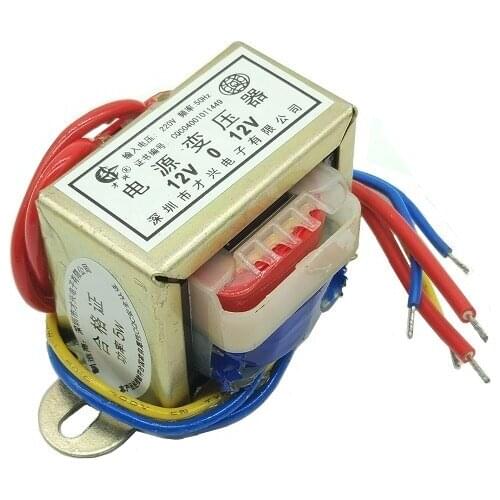 EI4120-5W power transformer DB-5VA 220V to 12V×2 dual 12V 12V-0-12V 0.2A