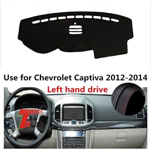 TAIJS Factory Classic Leather Car Dashboard Cover For Chevrolet Captiva 2012 2013 2014 Left hand drive