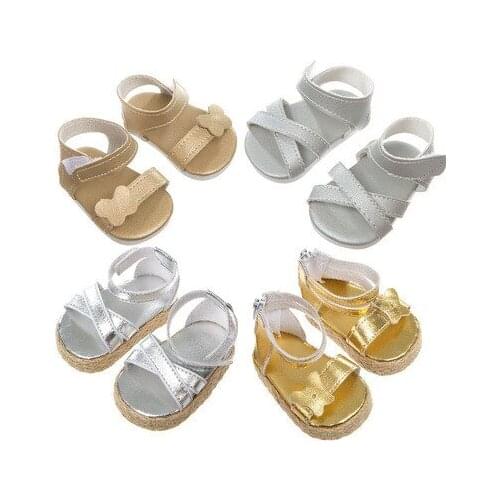 2021 New Pattern Summer Sandal Series Fit 18Inch American 43cm Baby Doll Clothes Accessories,Girls Toys,Generation