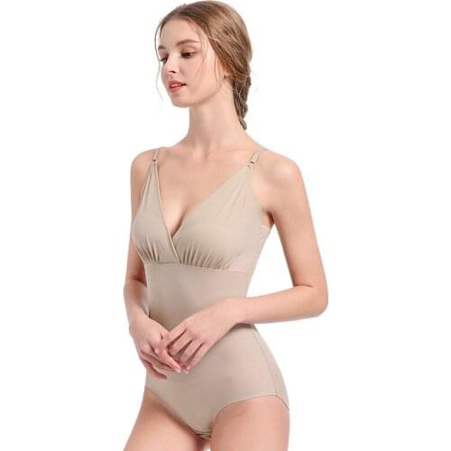 Spaghetti Strap Breathable Body Womens Underwear Wechery Seamless Shapers PushUp Slimming One Piece Bodysuit waist trainer latex