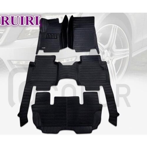 Best quality! Custom special floor mats for Volvo XC90 7 seats 2018-2015 waterproof durable carpets for XC90 2017,Free shipping